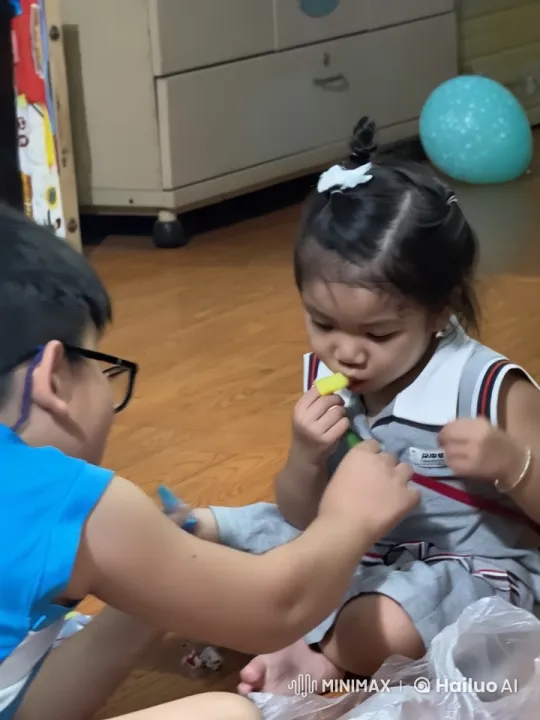 Children's Energetic Kungfu Play in Cozy Room – AI Generated Video | Hailuo AI