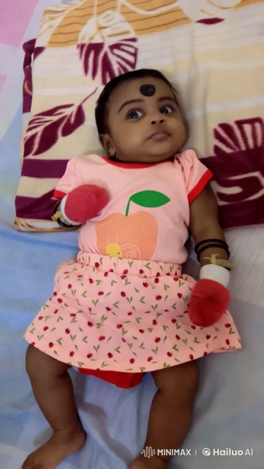 Baby's Playful Kung Fu Dance in Colorful Bed Setting – AI Generated Video | Hailuo AI