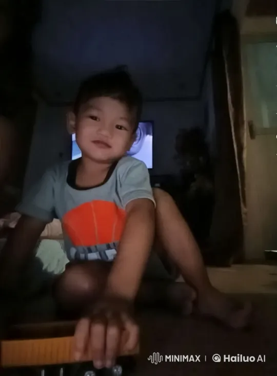 Child Playing with Toy Car in Cozy Room – AI Generated Video | Hailuo AI