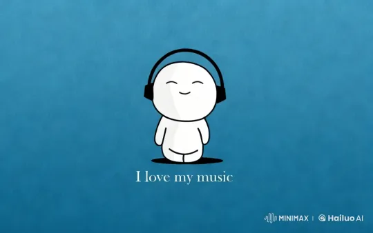 Cartoon Figure Enjoys and Dances to Music – AI Generated Video | Hailuo AI