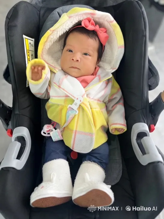 Baby in Plaid Jacket Enacts Playful Kungfu Moves – AI Generated Video | Hailuo AI