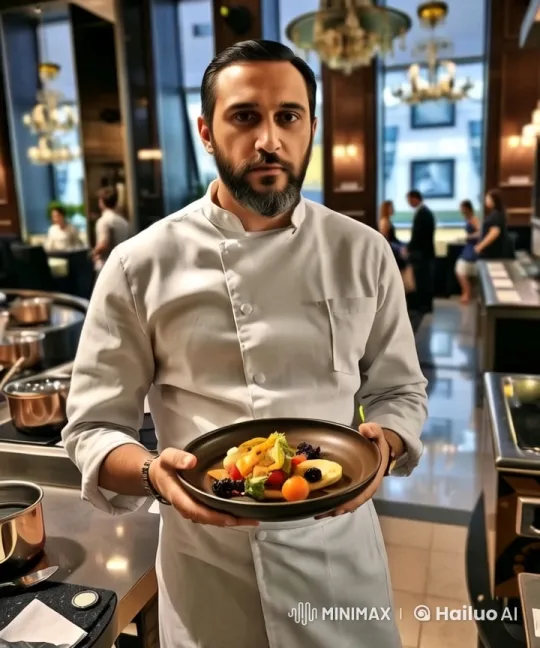 Master Chef's Artistic Culinary Presentation – AI Generated Video | Hailuo AI