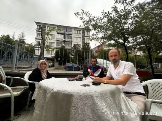 Outdoor Okey Game Session in Urban Setting – AI Generated Video | Hailuo AI