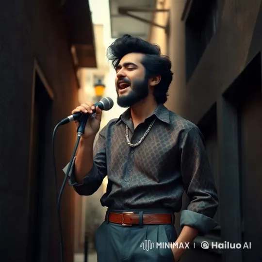 1970s Iranian Singer Delivers Energetic Live Performance – AI Generated Video | Hailuo AI