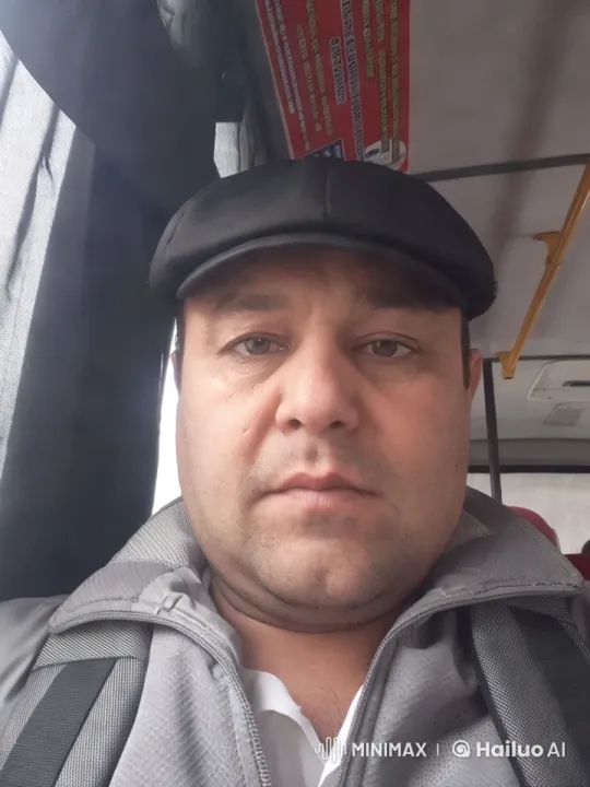 Passenger Observations: Aesthetic Bus Interior and Man's Journey – AI Generated Video | Hailuo AI
