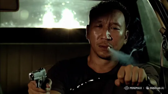 Man in Distress Contemplates Despair in Dimly Lit Car – AI Generated Video | Hailuo AI