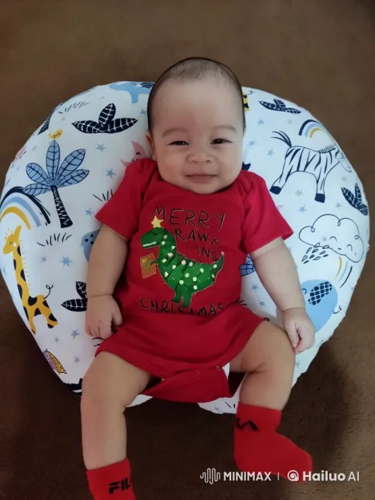 Baby Dances Festively in 'Merry Rawr-ing Christmas' Outfit – AI Generated Video | Hailuo AI