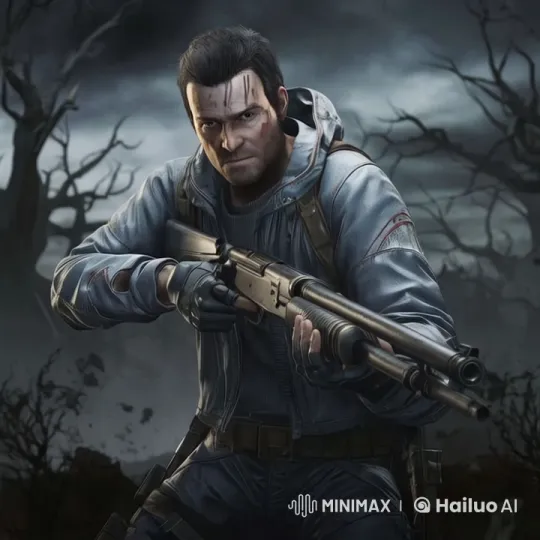 Post-Apocalyptic Man in Intense Survival Scene – AI Generated Video | Hailuo AI