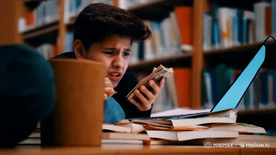 Student's Journey: From Struggle to Financial Freedom – AI Generated Video | Hailuo AI