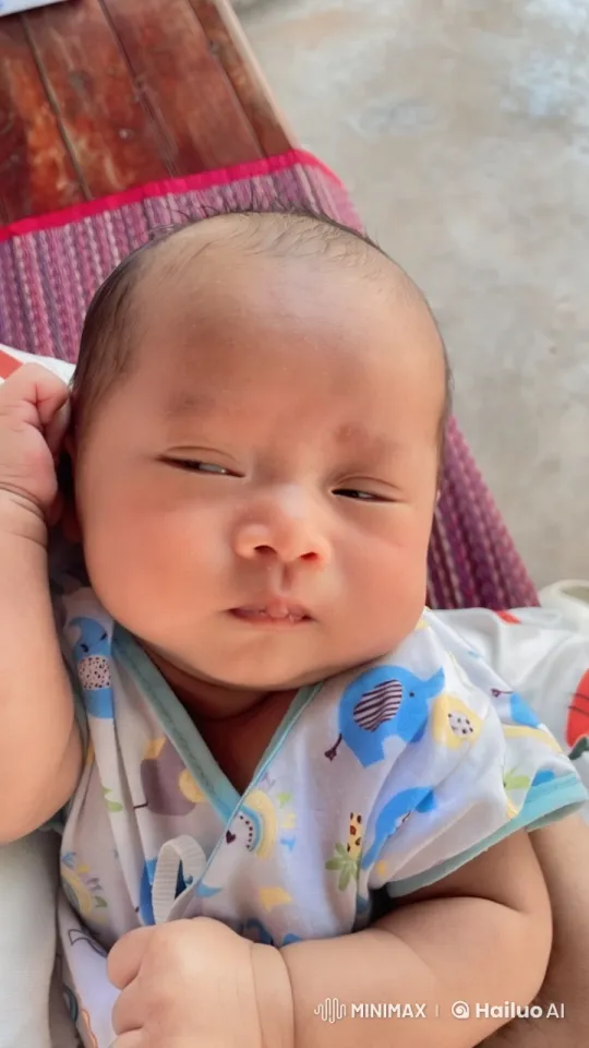 Baby Dancing Joyfully in Colorful Outfit – AI Generated Video | Hailuo AI