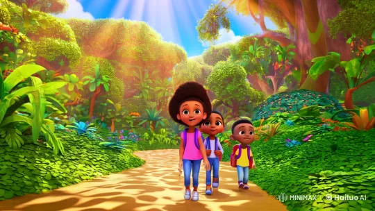 Enchanted Jungle Adventure with Candace, Adalia, and Wren – AI Generated Video | Hailuo AI