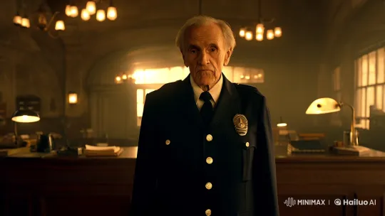 Police Chief's Shocking Transformation into Emma Watson – AI Generated Video | Hailuo AI