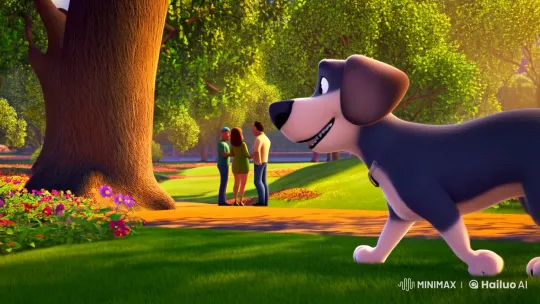 Max's Adventure and Reunion in the Park – AI Generated Video | Hailuo AI