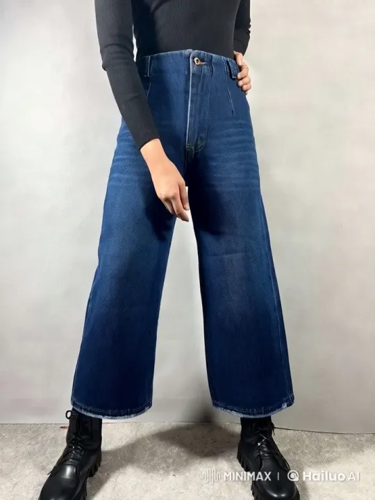 Miniature Craftsmen's Attention to Detail on Giant Jeans – AI Generated Video | Hailuo AI