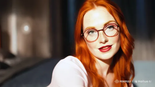 Mysterious Woman's Alluring Gaze Captivates Audience – AI Generated Video | Hailuo AI