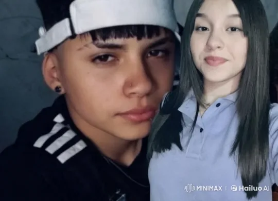 Siblings Embrace with Aesthetic Elegance – AI Generated Video | Hailuo AI
