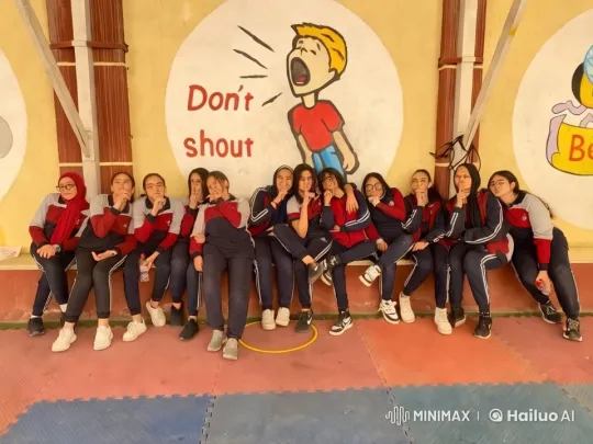 Students Enjoy Playful Kungfu Fight Against Colorful Murals – AI Generated Video | Hailuo AI