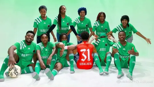 Football Team Photo Turns Violent in Live2D Animation – AI Generated Video | Hailuo AI