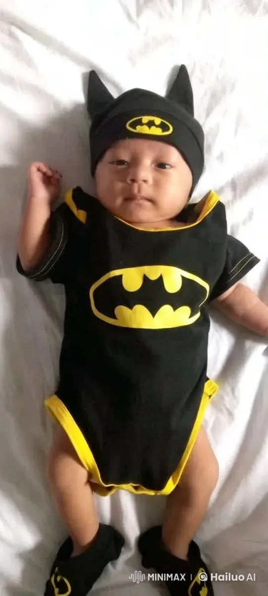 Baby in Batman Costume Shows Off Kung Fu Moves – AI Generated Video | Hailuo AI