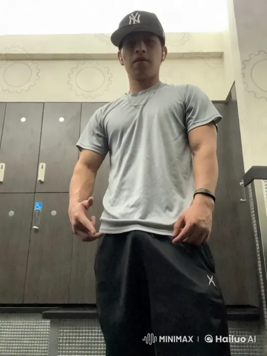 Affectionate Embrace in Modern Locker Room Setting – AI Generated Video | Hailuo AI