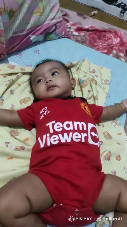 Baby Dances and Mimics Kung Fu in Colorful Onesie – AI Generated Video | Hailuo AI