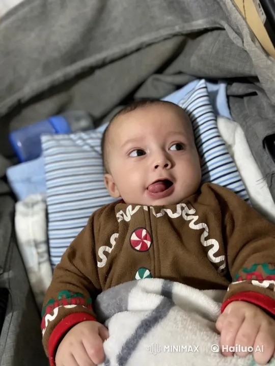Baby's Playful Kungfu Moves in Cozy Stroller – AI Generated Video | Hailuo AI