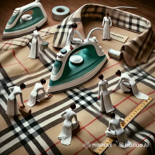 Traditional Ao Dai Seamstresses Detail Burberry Coat – AI Generated Video | Hailuo AI