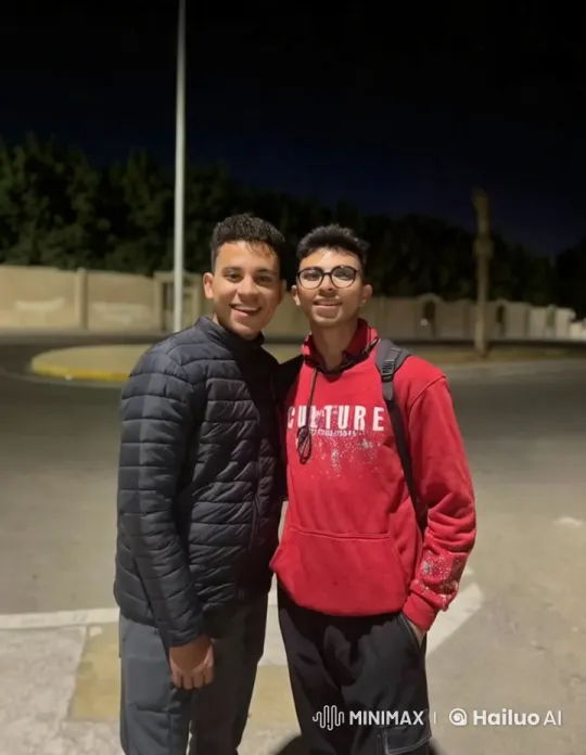 Two Friends on a Quiet Night Street – AI Generated Video | Hailuo AI