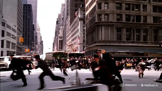 Morning Rush Hour in New York City – AI Generated Video | Hailuo AI