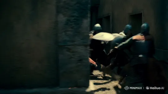 Intense Alleyway Battle to Epic Battlefield Expansion – AI Generated Video | Hailuo AI