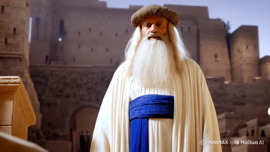 Samuel Proclaims David as Future King in Jerusalem – AI Generated Video | Hailuo AI