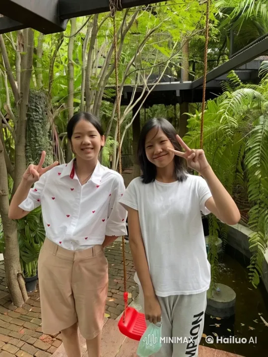 Lush Garden Kungfu Display by Two Individuals – AI Generated Video | Hailuo AI