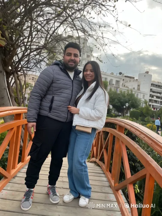 Couple Engages in Dynamic Kung Fu Fight on Bridge – AI Generated Video | Hailuo AI