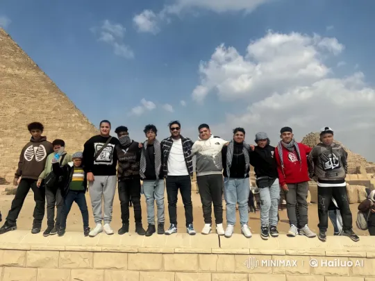 Conflict at the Great Pyramid of Giza – AI Generated Video | Hailuo AI
