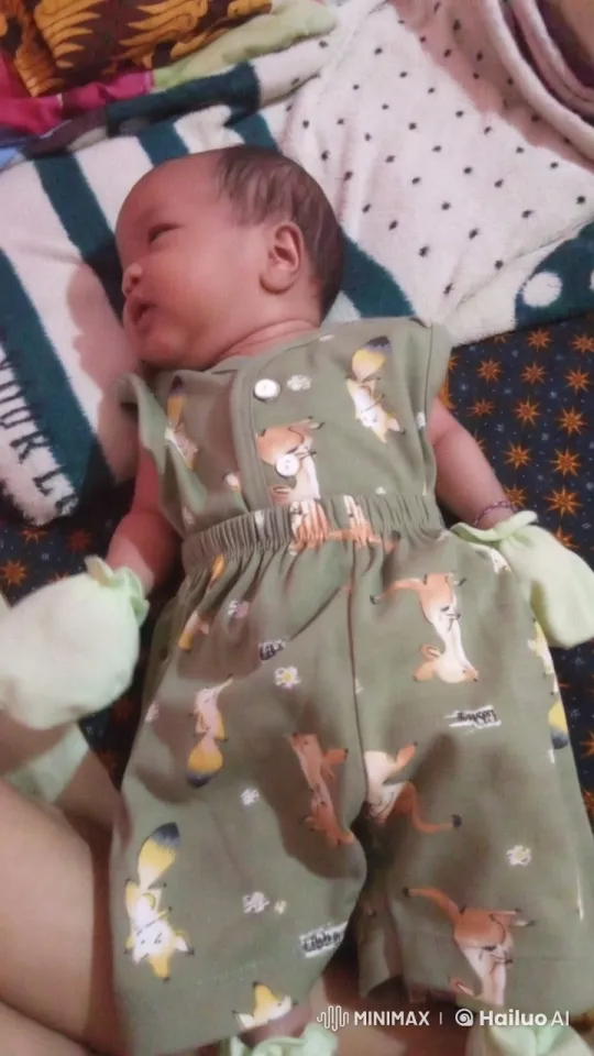 Baby's Playful Dance in Colorful Blanket Scene – AI Generated Video | Hailuo AI