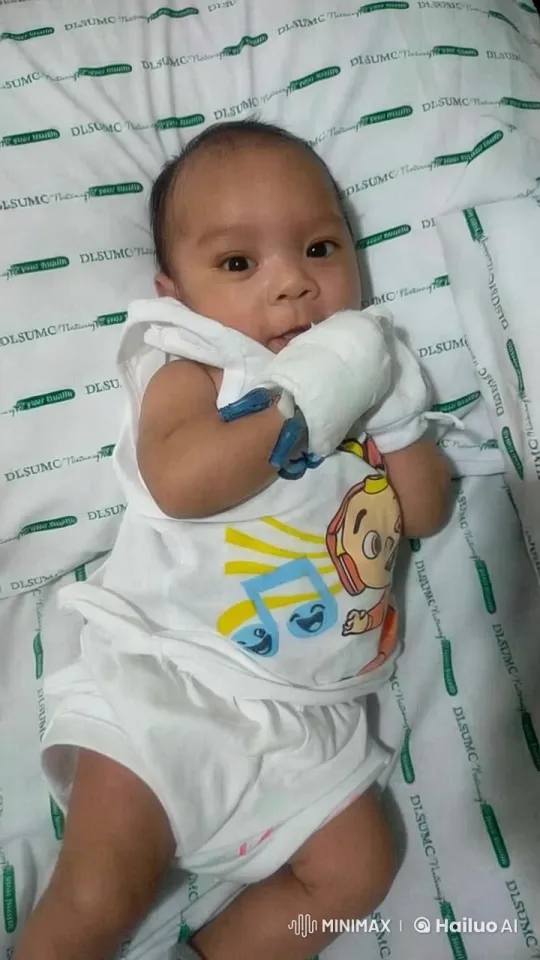Baby Dances Playfully in Hospital Bed – AI Generated Video | Hailuo AI