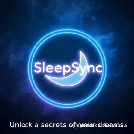 Futuristic SleepSync Logo in Cosmic 8K – AI Generated Video | Hailuo AI