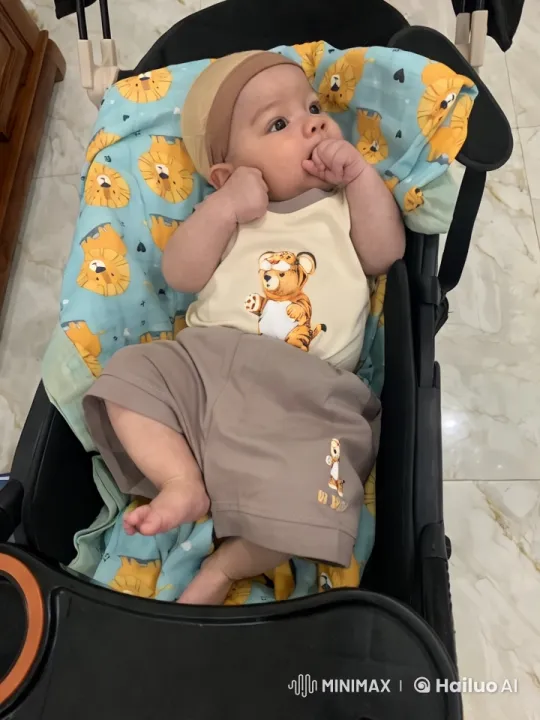 Baby Dances in Tiger Outfit in Cozy Setting – AI Generated Video | Hailuo AI