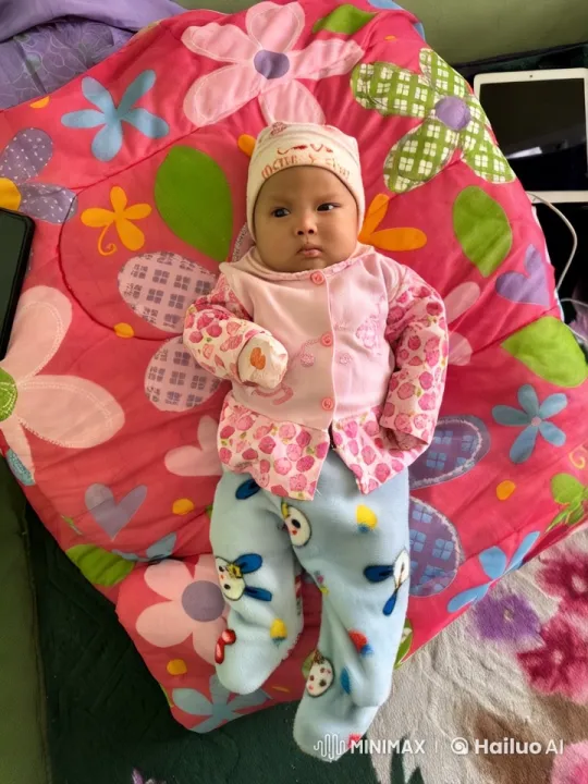 Baby's Joyful Dance on a Floral Blanket – AI Generated Video | Hailuo AI