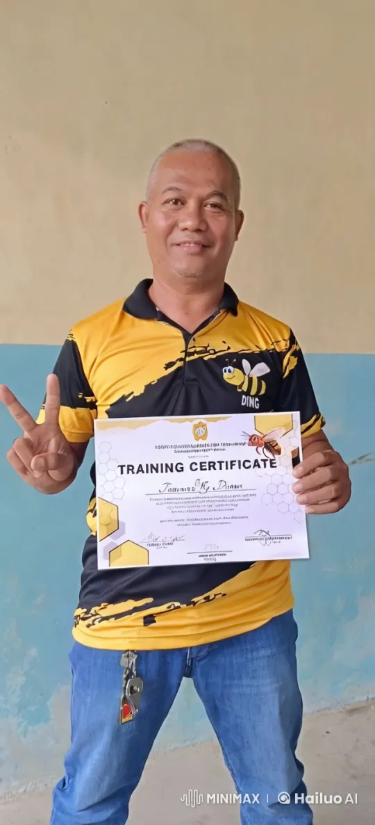 Man Showcases Training Certificate and Rides with Triumph – AI Generated Video | Hailuo AI