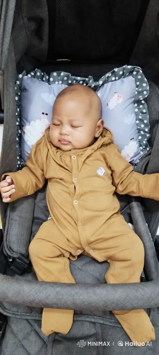 Baby Dancing Joyfully in Stroller – AI Generated Video | Hailuo AI