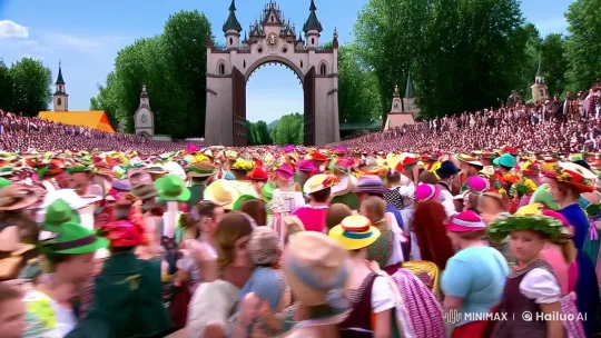 Oktoberfest Celebration: A Cinematic Journey Through Munich's Grand Festival – AI Generated Video | Hailuo AI