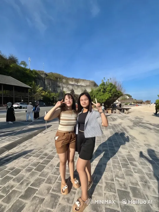 Beachside Kungfu Fight with High Aesthetic Style – AI Generated Video | Hailuo AI