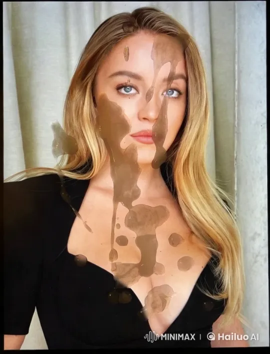 Close-up of a Person with Liquid Dripping from Mouth – AI Generated Video | Hailuo AI