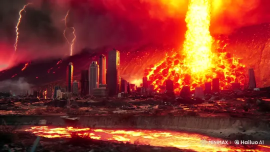 Volcanic Apocalypse: Civilization's End in Fiery Chaos – AI Generated Video | Hailuo AI