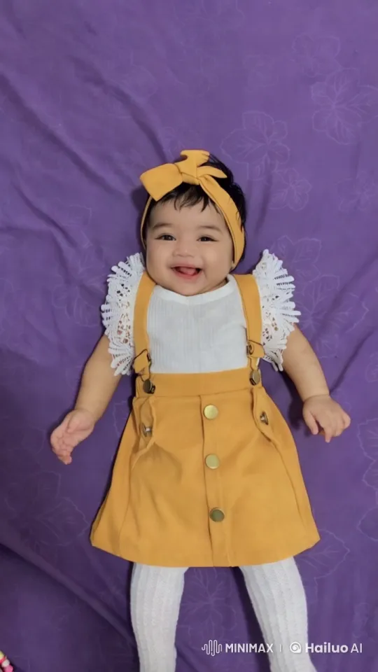 Baby's Playful Dance and Kungfu Moves in Adorable Outfit – AI Generated Video | Hailuo AI