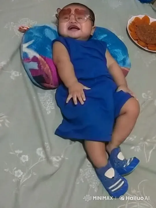 Baby's Playful Kung Fu Moves on Bed – AI Generated Video | Hailuo AI
