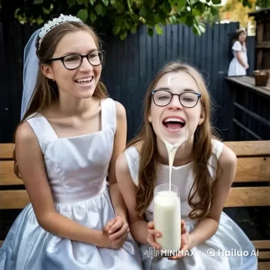 Girls Share Intimate Moment on Bench – AI Generated Video | Hailuo AI