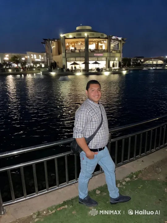 Man Leaps into Sea from Waterfront in Dramatic Night Scene – AI Generated Video | Hailuo AI