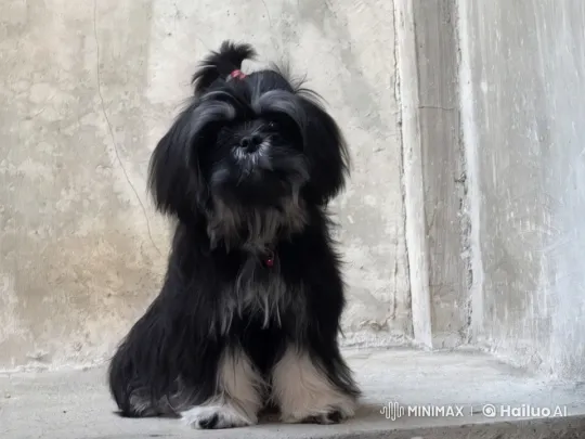 Shih Tzu Dog Dancing in Urban Setting – AI Generated Video | Hailuo AI